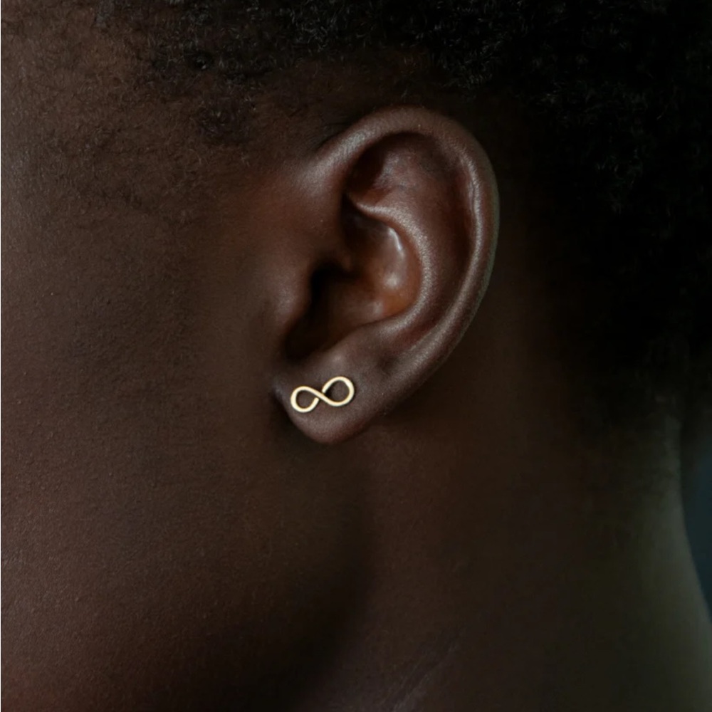 Mary MacGill 14k infinity studs